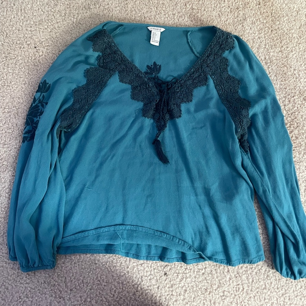 Blue Top, Forever 21, S